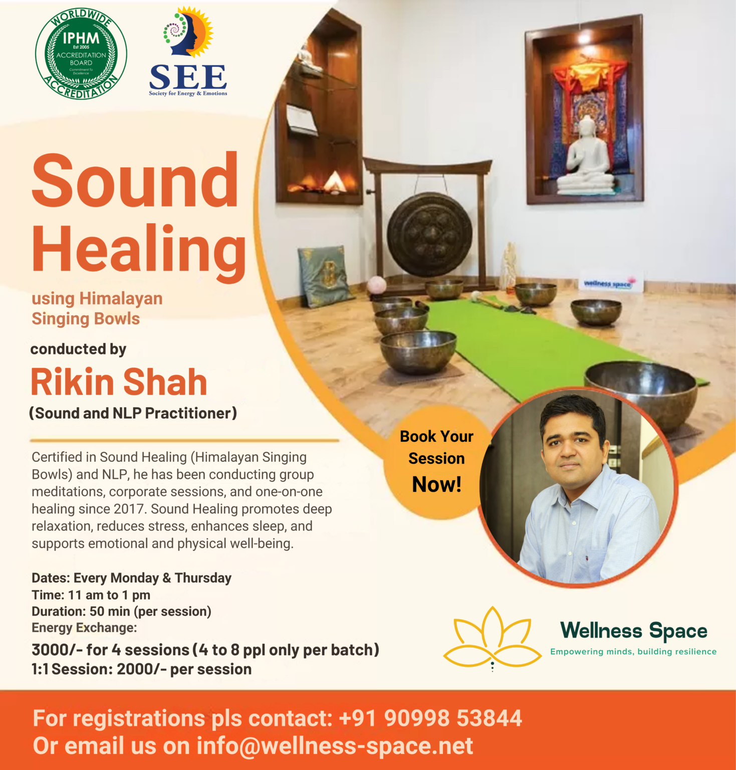 Sound Healing Sessions at Wellness Space - Wellness Space