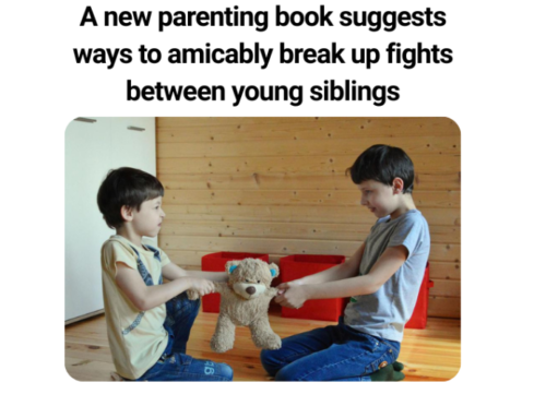 How to Handle Sibling Rivalry: Key Lessons from “This Book Won’t Teach You Parenting”