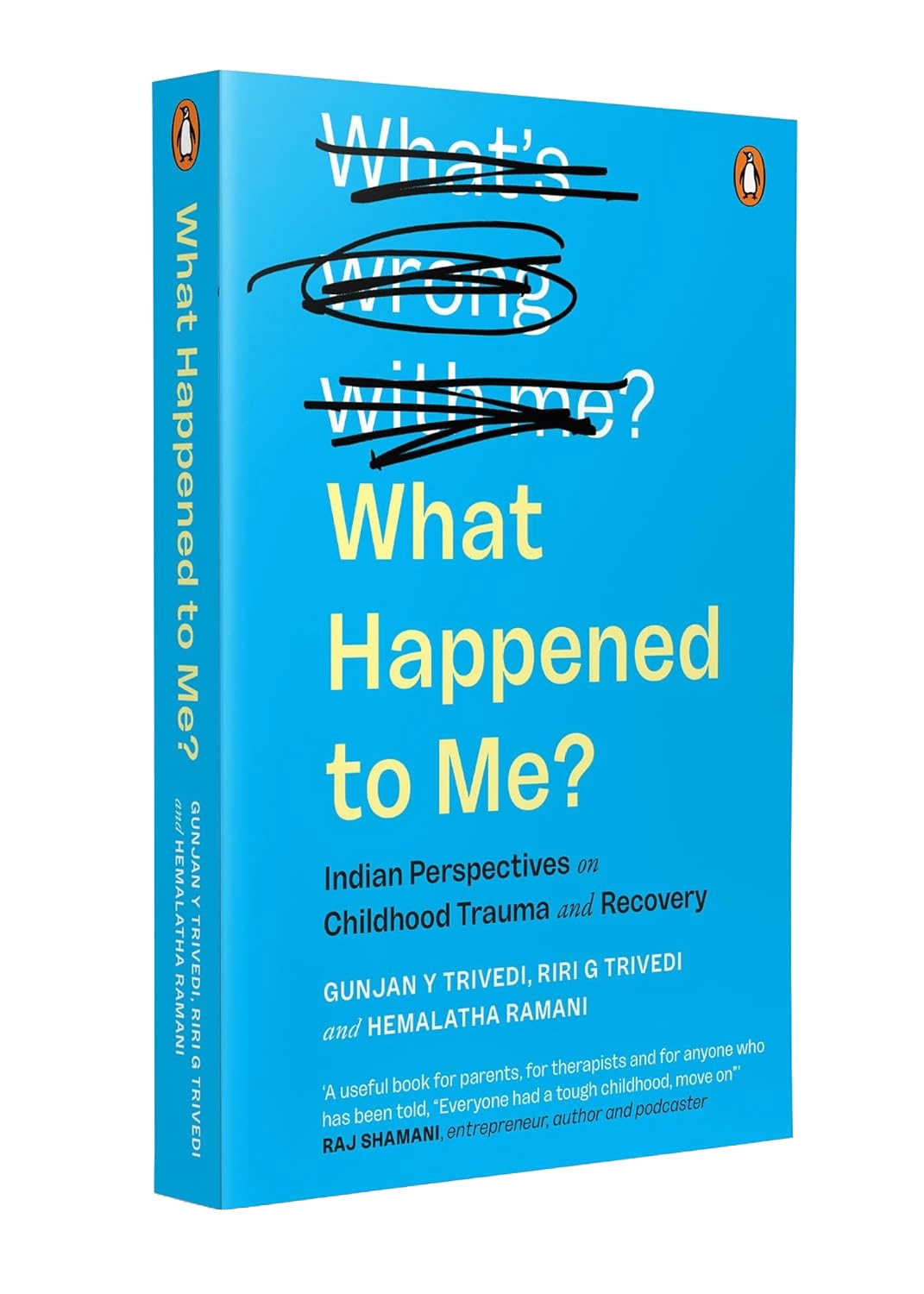 What Happened to Me — childhood trauma book India cover by Dr Gunjan Trivedi