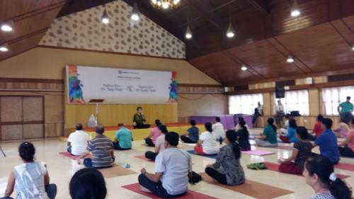 Yoga at Rajpath on Intl Yoga Day 2016