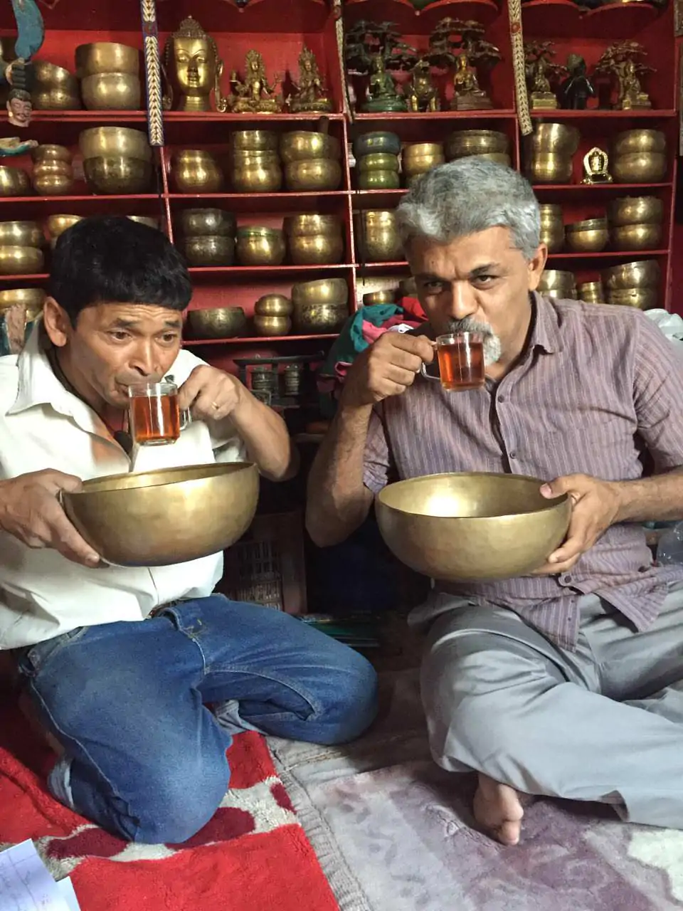 With my guru