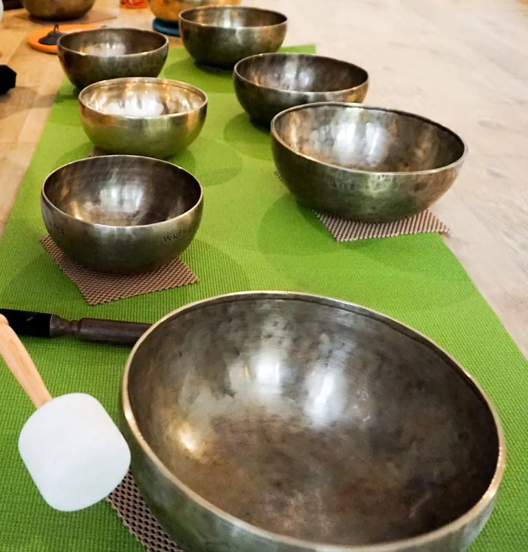 singing bowls photo