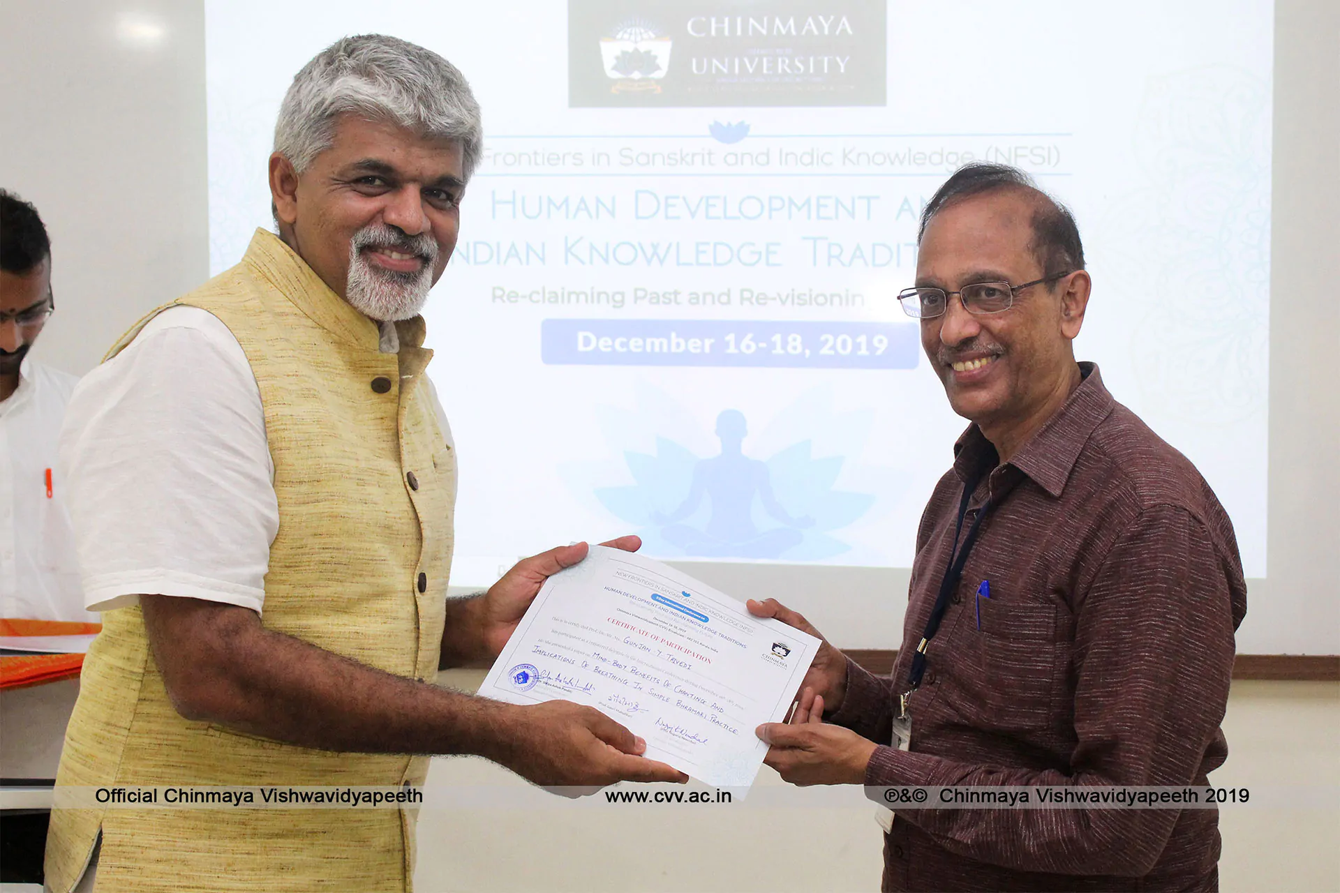 Gunjan Trivedi NFSI 2019 (Bhramari, Chanting presentation)