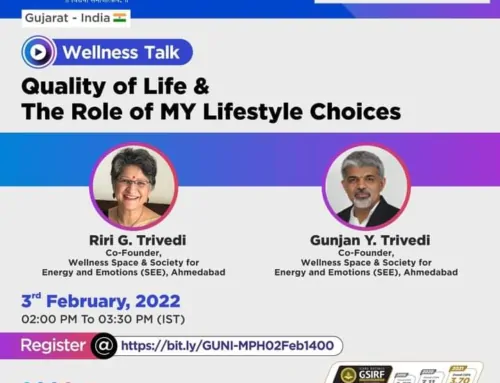 Quality of life & the role of MY lifestyle choices – Ganpat University