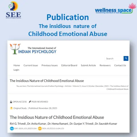 Insidious nature of childhood emotional abuse publication