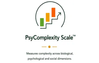 PsyComplexity Scale logo representing biopsychosocial complexity assessment across biological, psychological, and social dimensions.